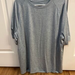 Gray Raglan Sleeve T-Shirt
